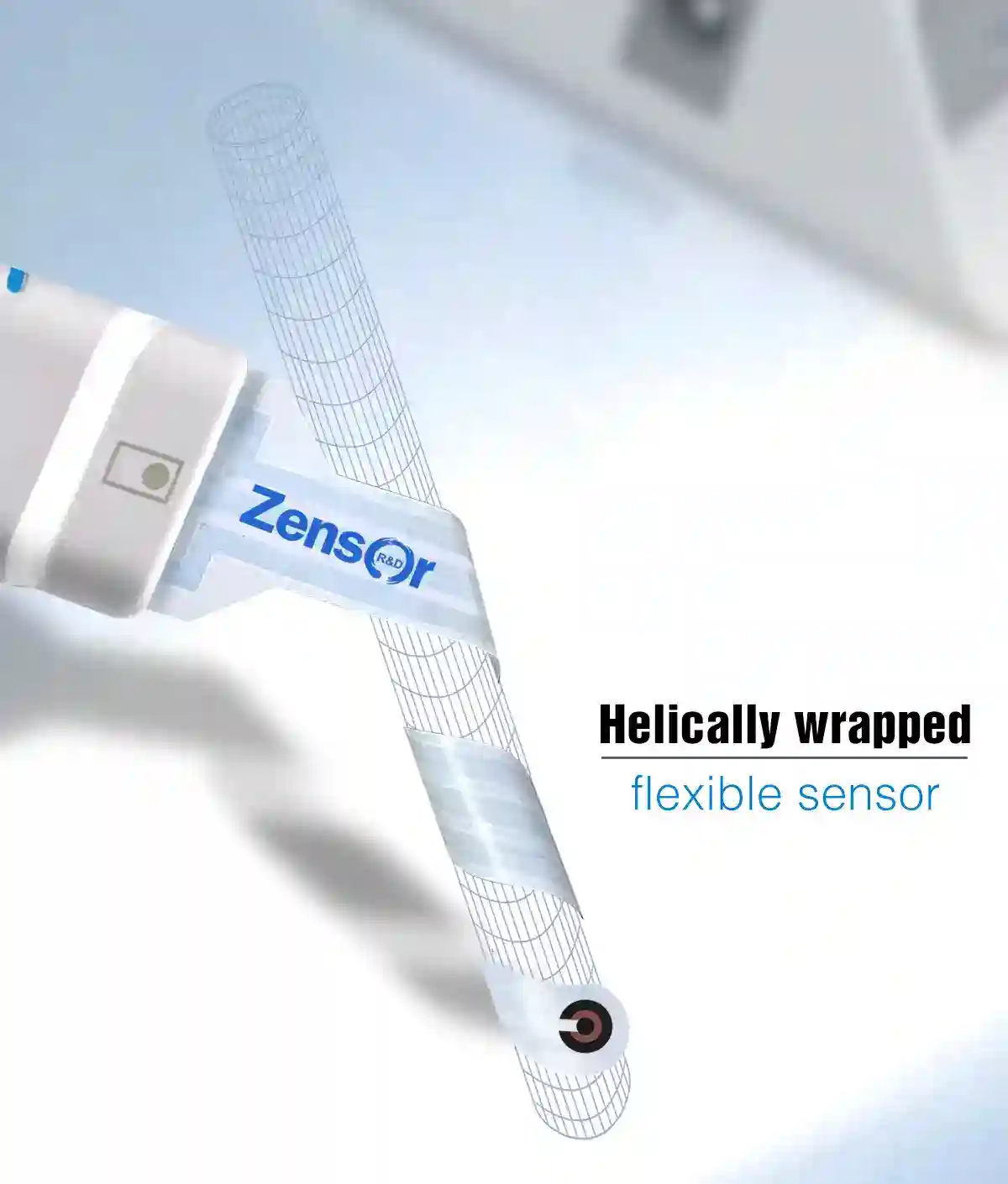 Flexible screen-printed disposable electrodes-wrapped-Zensor
R&D-ECWP100